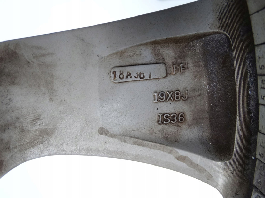 1x Alufelge 19 Zoll 8.0" 5x115 36ET Glanz Silber 13312751 Opel Astra Gtc J FEL6153352157kz