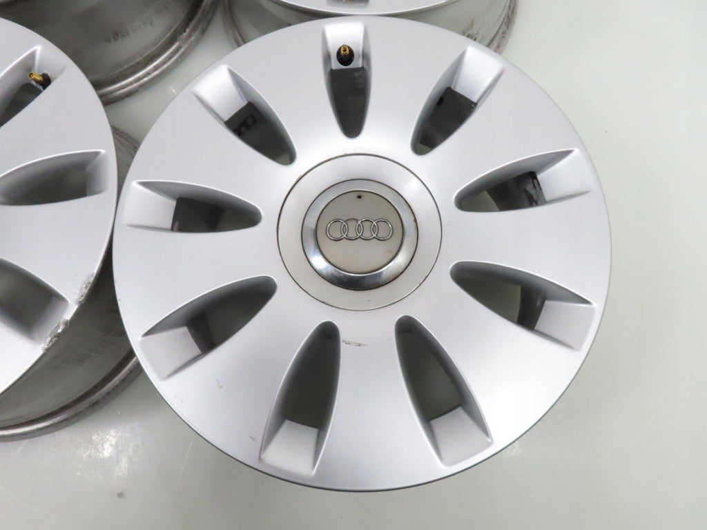 4x Alufelge 16 Zoll 7.0" 5x112 35ET Glanz Silber 4F0601025N Audi A6 A4 Rim Wheel FEL1230362651ww