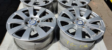 Load image into Gallery viewer, 4x Alufelge 16 Zoll 7.5&quot; 5x112 45,5ET Silber Mercedes-Benz Rim Wheel