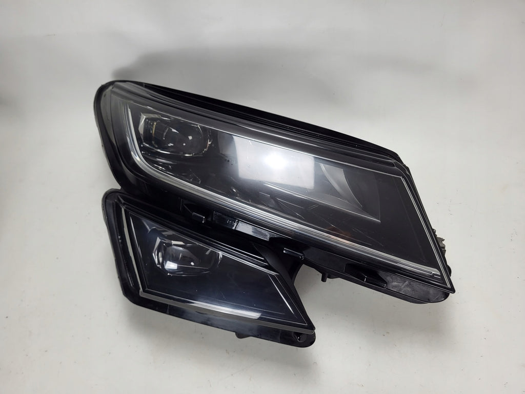 Frontscheinwerfer Skoda Kodiaq 566941016E Full LED Rechts Scheinwerfer Headlight SCH3714438270yw