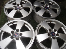 Laden Sie das Bild in den Galerie-Viewer, 4x Alufelge 16 Zoll 6.5" 5x110 49ET Glanz Weiß Saab I Rim Wheel FEL6777383065hk