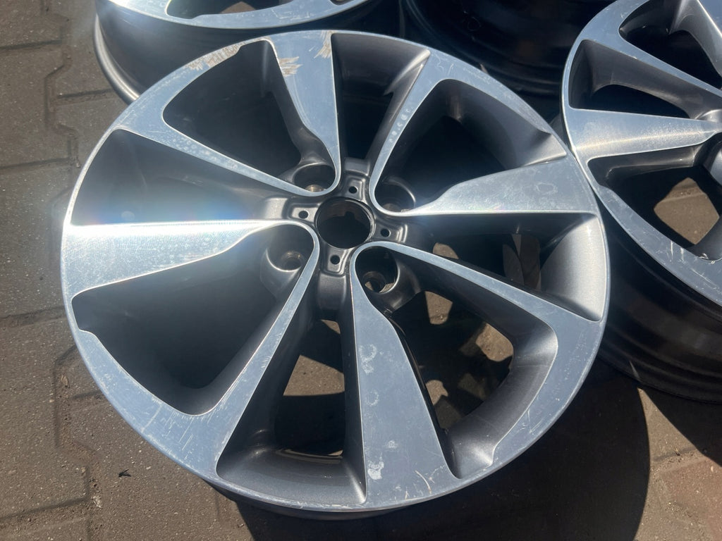 4x Alufelge 16 Zoll 6.0" 4x100 Glanz Graphit 52910C8100 Hyundai Bayon Mg FEL9846959161tb