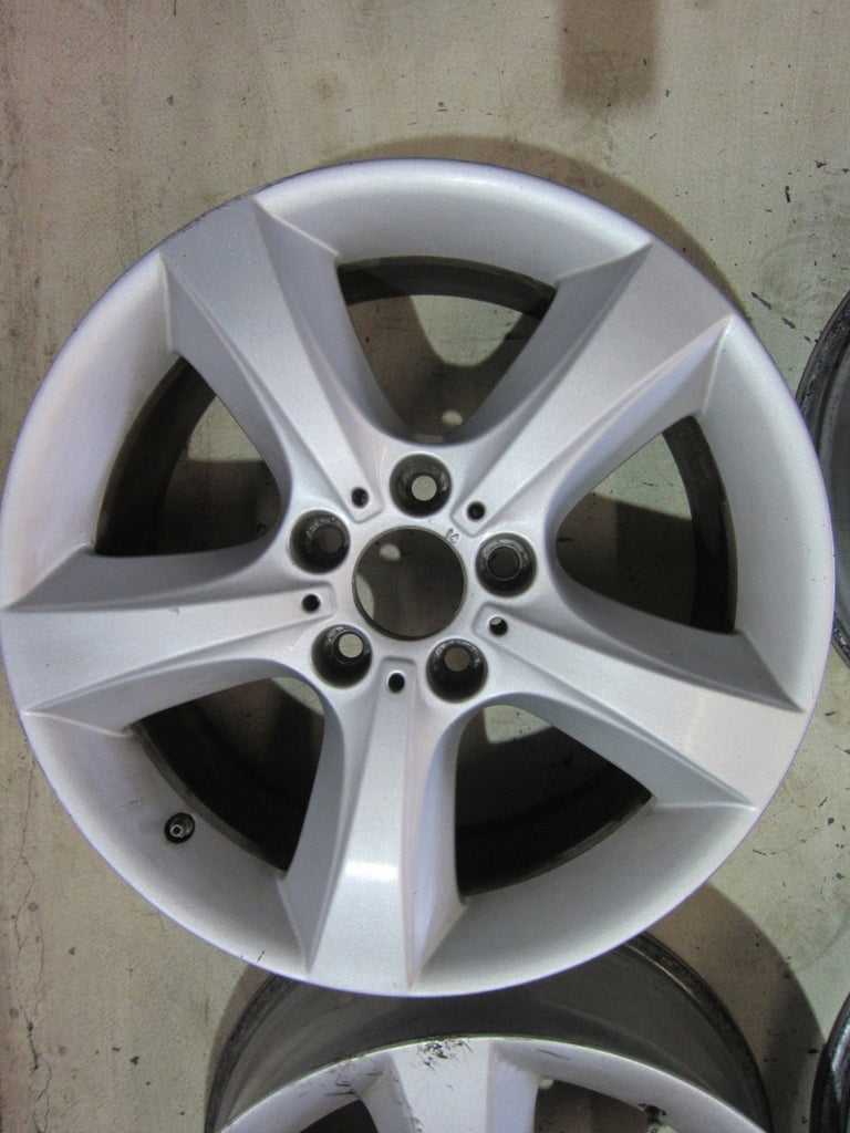 4x Alufelge 18 Zoll 8.5" 5x120 46ET Glanz Silber 6772243 BMW X5 E70 Rim Wheel