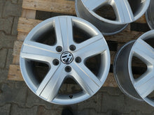 Laden Sie das Bild in den Galerie-Viewer, 4x Alufelge 17 Zoll 7.0" 5x120 55ET Glanz Silber 7H0601025 VW T6 T5 Rim Wheel FEL3479768168vl