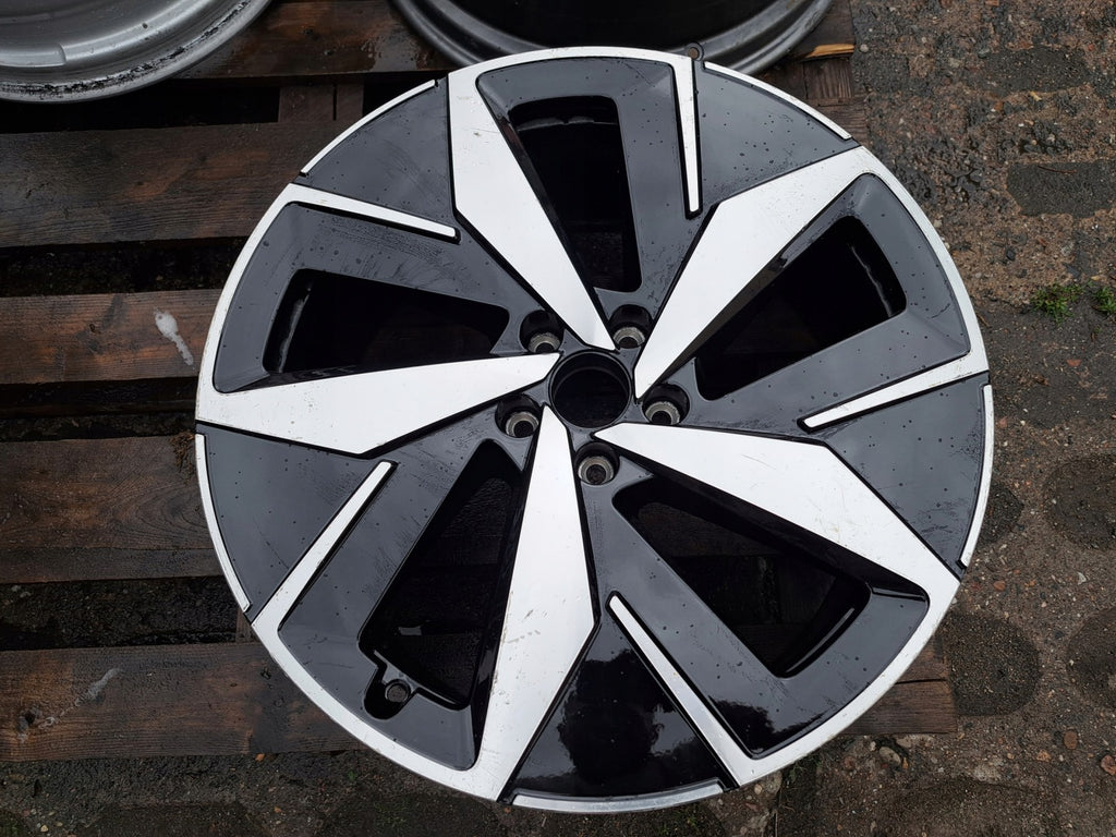 1x Alufelge 20 Zoll 8.0" 5x112 45ET Glanz Schwarz 11A601025G VW Id.4 Rim Wheel FEL3145063774sj
