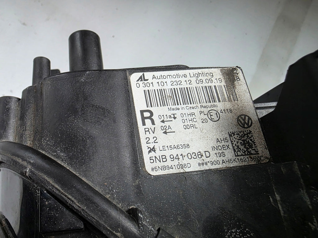 Frontscheinwerfer VW Tiguan 5NB941036D Rechts Scheinwerfer Headlight SCH7458833749ma