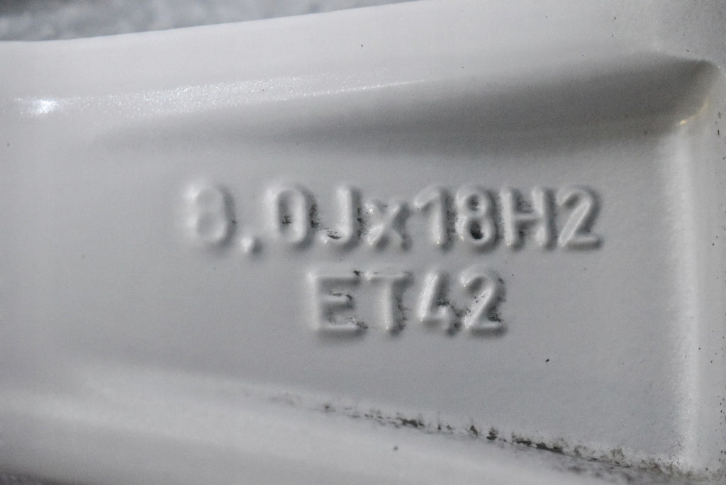 1x Alufelge 18 Zoll 8.0" 5x108 42ET Glanz Silber 32243390 Volvo S60 V60 S90 V90