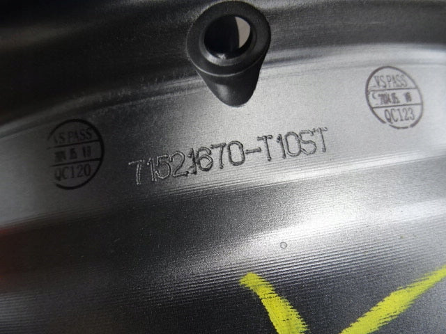 1x Alufelge 16 Zoll 7.0" 5x108 40ET Graphit GR70648B51-0 Rim Wheel FEL6454025096lb
