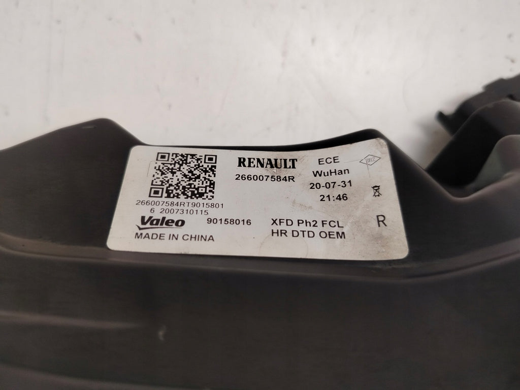 Frontscheinwerfer Renault Talisman 266007584R LED Rechts Scheinwerfer Headlight SCH3741201207if