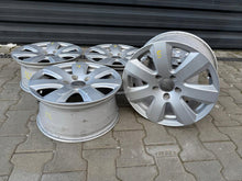 Laden Sie das Bild in den Galerie-Viewer, 1x Alufelge 16 Zoll 7.5" 5x112 45ET Glanz Silber 4F0601025AJ Audi A6 C6 FEL5240904437fw