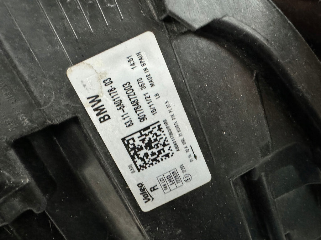 Frontscheinwerfer BMW X1 F48 5A01178-03 Full LED Rechts Scheinwerfer Headlight SCH5555090616sk