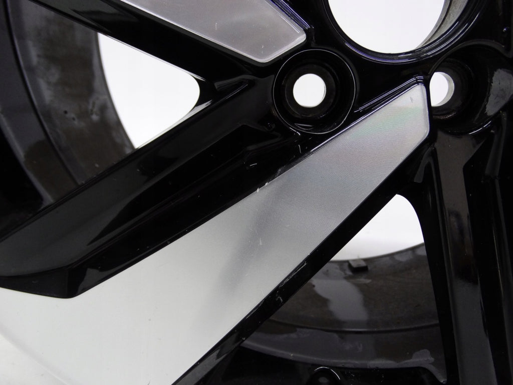 1x Alufelge 17 Zoll 7.5" 5x100 51ET Glanz Schwarz 2G0601025AB VW Rim Wheel FEL1801224204vu