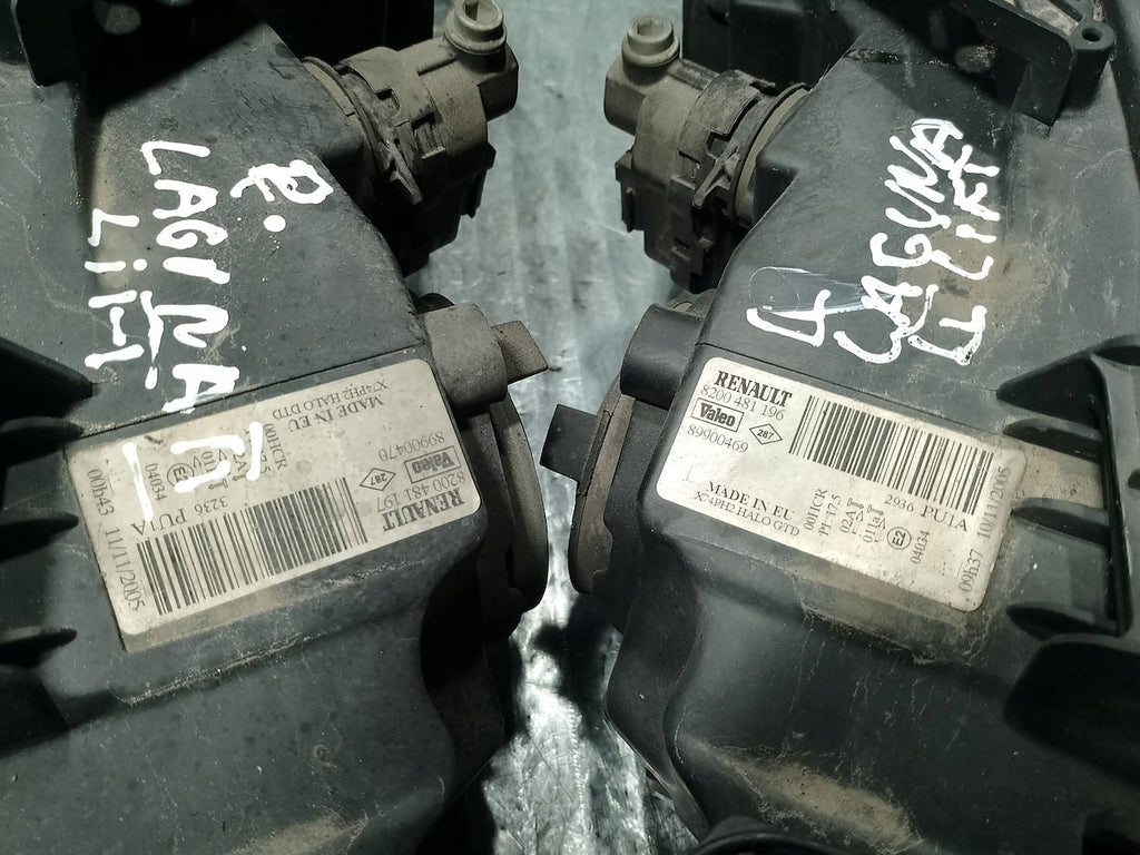 Frontscheinwerfer Renault Laguna II 8200481196 8200481197 Rechts oder Links SCH7058904918zt