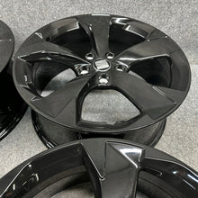 Laden Sie das Bild in den Galerie-Viewer, 4x Alufelge 18 Zoll 7.5" 5x112 46ET Glanz Schwarz 5FA601025B Seat Leon Rim Wheel FEL4205853868cn