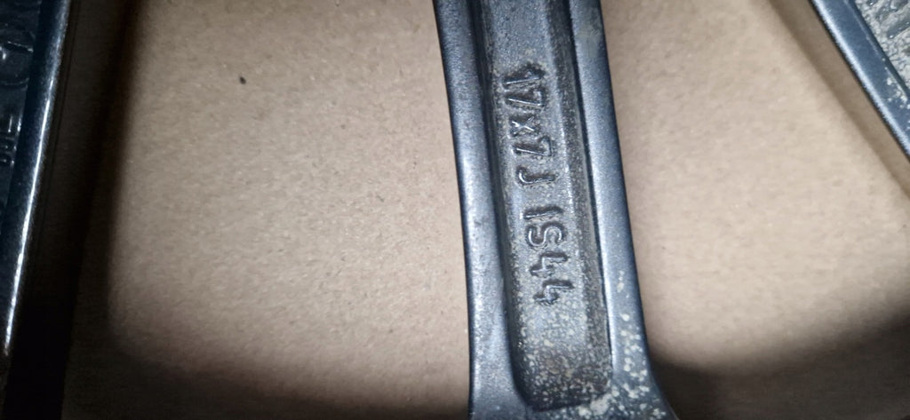 1x Alufelge 17 Zoll 7.0" 4x100 Opel Corsa F Rim Wheel