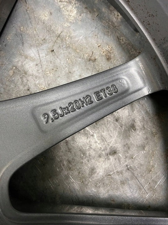 1x Alufelge 20 Zoll 9.5" 5x112 38ET Glanz Graphit A2224014100 Mercedes-Benz W222 FEL2235219361ud