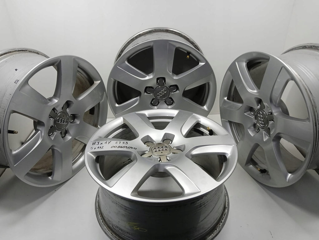 4x Alufelge 17 Zoll 8.0" 5x112 39ET Audi Rim Wheel FEL7803991002uv