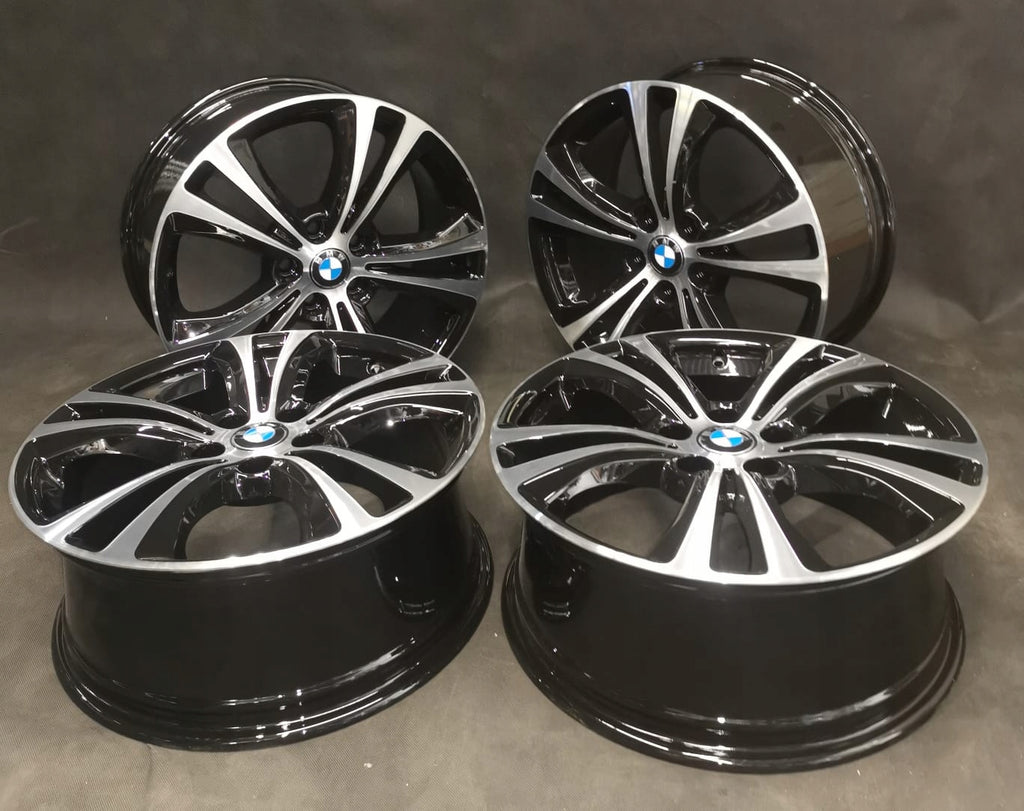 4x Alufelge 18 Zoll 7.5" 5x112 51ET Matt Silber 6856069 BMW F39 F48 Mg Rim Wheel FEL8738253025mv