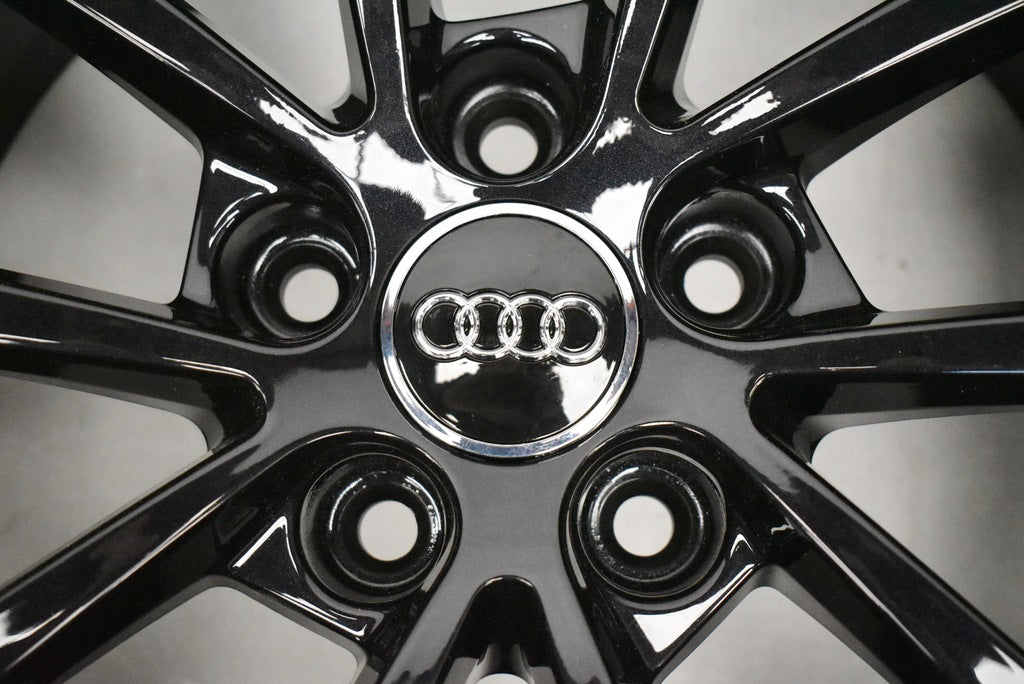 4x Alufelge 17 Zoll 7.5" 5x112 36ET Glanz Schwarz 4K0601025 Audi A6 Rim Wheel FEL8308501439hz