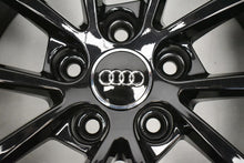 Laden Sie das Bild in den Galerie-Viewer, 4x Alufelge 17 Zoll 7.5" 5x112 36ET Glanz Schwarz 4K0601025 Audi A6 Rim Wheel FEL8308501439hz