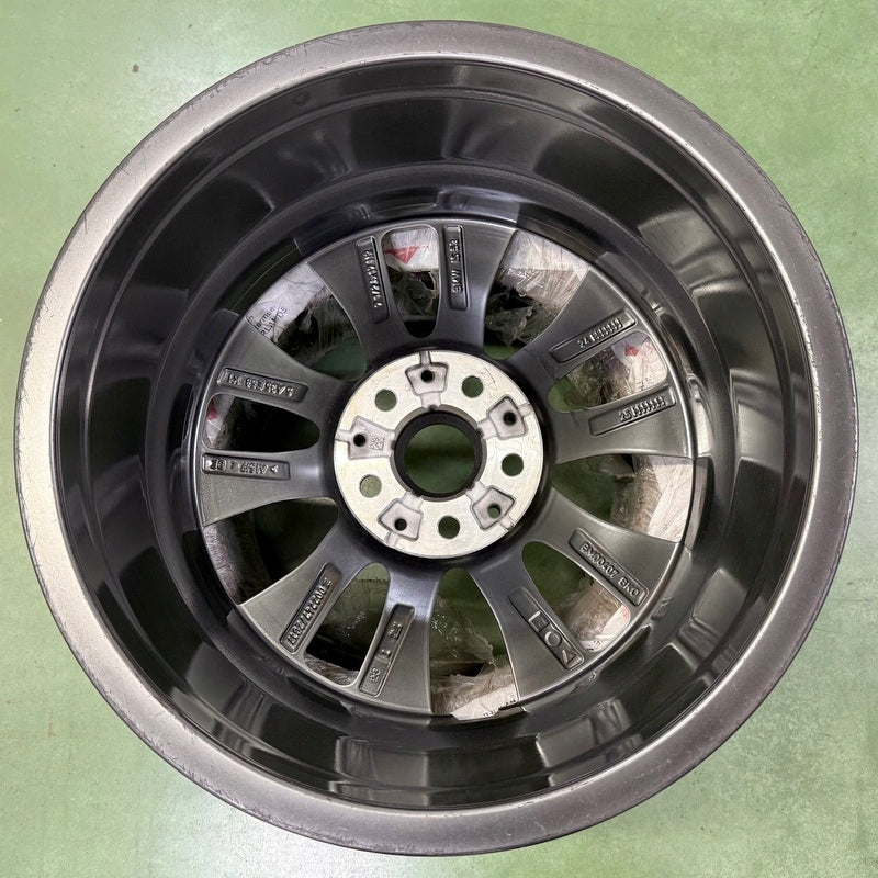 1x Alufelge 17 Zoll 7.5" 5x112 53ET Glanz Grau 5A35E58 BMW 1 Rim Wheel FEL8240127171nm