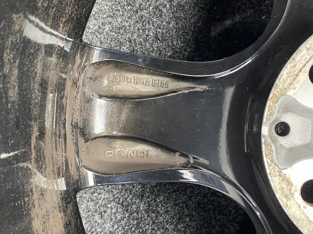 1x Alufelge 17 Zoll 8.5" 5x112 58ET Glanz Silber A2044016102 Mercedes-Benz W204 FEL9031369870wi