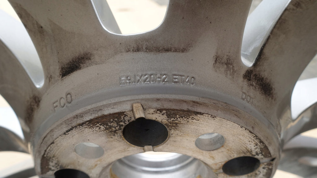 1x Alufelge 20 Zoll 9.0" 5x112 40ET Glanz Silber 4N0601025 Audi A8 Rim Wheel FEL6146550074is