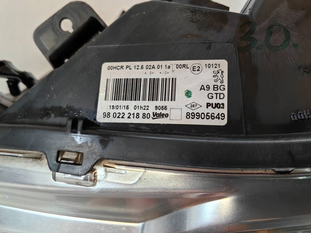 Frontscheinwerfer Peugeot 208 9802221880 Links Scheinwerfer Headlight SCH6867525211nk