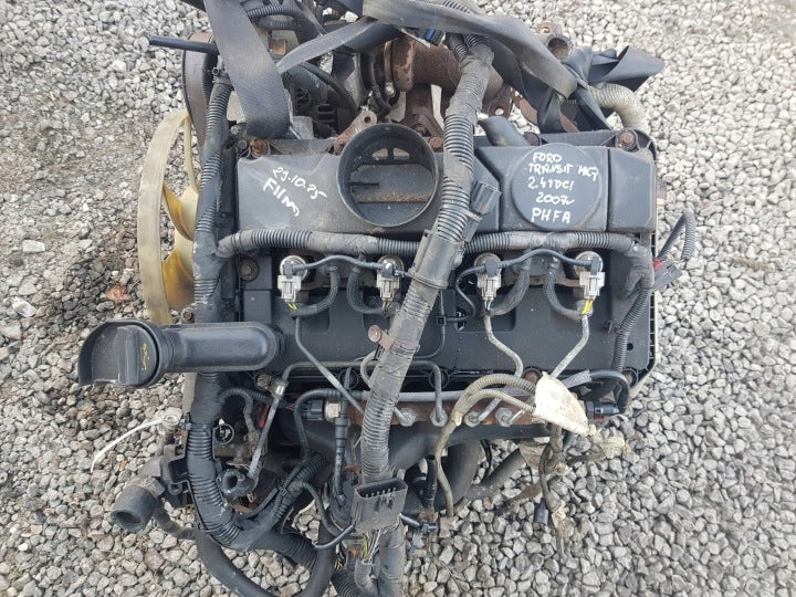 Motor Ford Transit PHFA 2.4 TDCI 100PS 74kW 204TKm 2007 Diesel Engine Komplett MOT8616292524hc