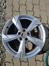 Load image into Gallery viewer, 1x Alufelge 18 Zoll 8.0&quot; 5x112 39ET Glanz Silber 4K0601025D Audi A6 C8 Rim Wheel