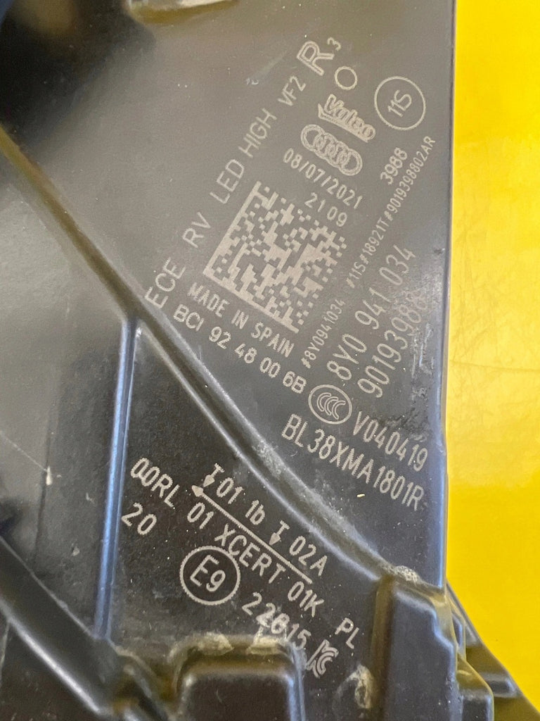 Frontscheinwerfer Audi A3 8Y0941034 LED Rechts Scheinwerfer Headlight SCH7156274984ql