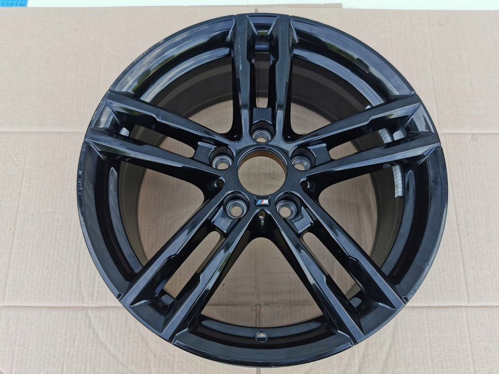 1x Alufelge 18 Zoll 8.0" 5x120 52ET 8074186 BMW 2 F22 1 F21 F23 Rim Wheel FEL2702035809ge