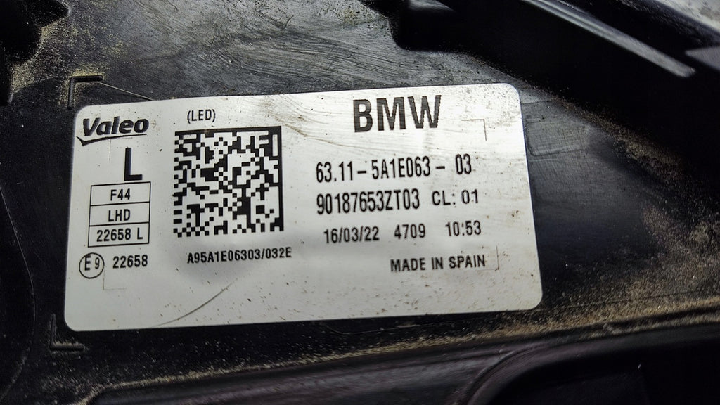 Frontscheinwerfer BMW Gran Coupe F44 5A1E063 LED Links Scheinwerfer Headlight SCH8096874772te