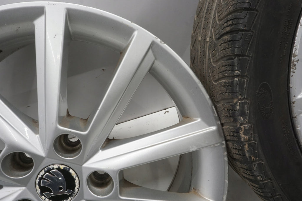 4x Alufelge 17 Zoll 7.0" 5x112 49ET 5E0601025E Skoda Octavia Iii Rim Wheel FEL9710641261pi