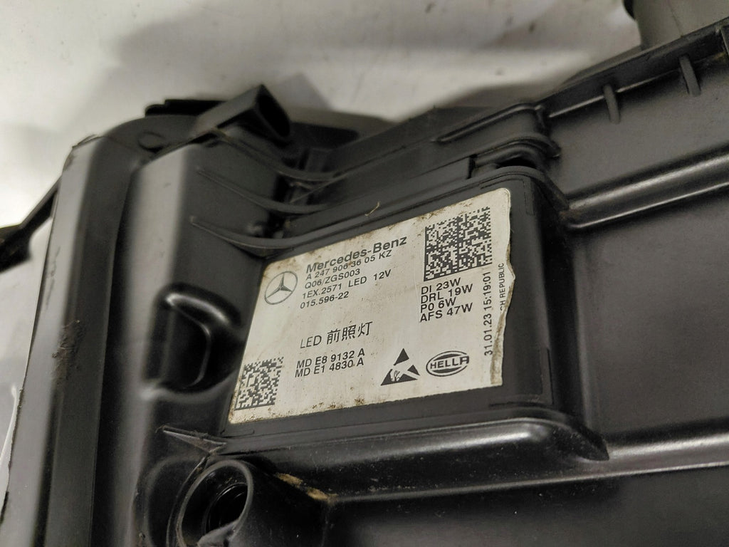 Frontscheinwerfer Mercedes-Benz W247 A2479063605 Full LED Rechts Headlight SCH7576256033sj