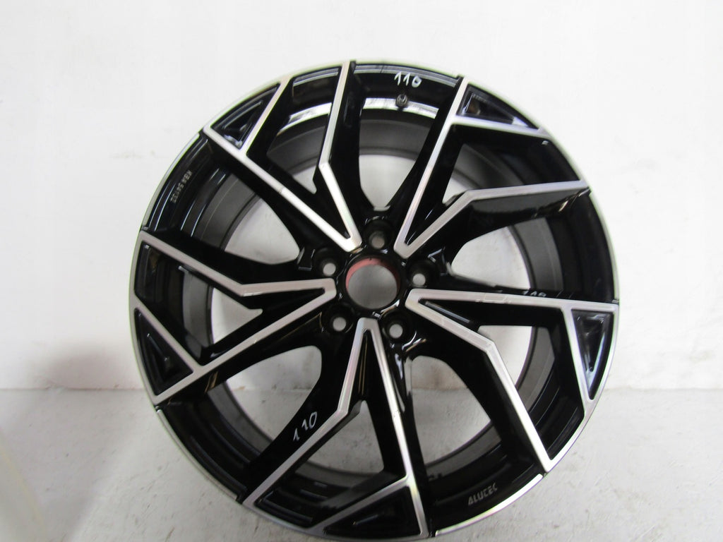 1x Alufelge 19 Zoll 8.0" 5x112 48ET Glanz Schwarz ADX2-80948B73-1 Audi Rim Wheel FEL5163028959ma