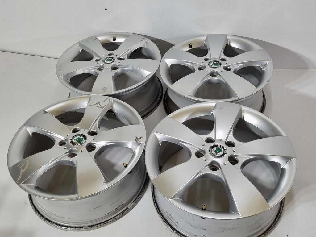 4x Alufelge 17 Zoll 7.0" 5x112 54ET 1Z0601025D Skoda Octavia I Rim Wheel FEL5732683029dy