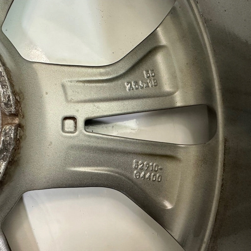 1x Alufelge 18 Zoll 7.5" 5x114.3 55ET Glanz Graphit 52910-G4400 Hyundai Mg