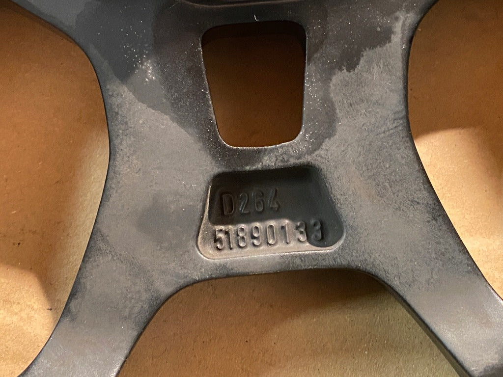 1x Alufelge 16 Zoll 6.5" 4x98 35ET 51852047 Abarth 500 Rim Wheel FEL4532087382wd