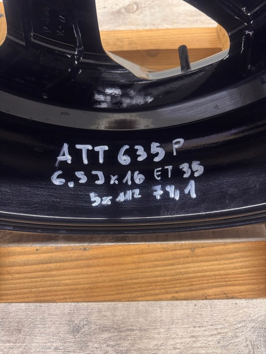 1x Alufelge 16 Zoll 6.5" 5x112 35ET Audi A3 Toledo I Altea Xl Touran Jetta FEL5853037922si