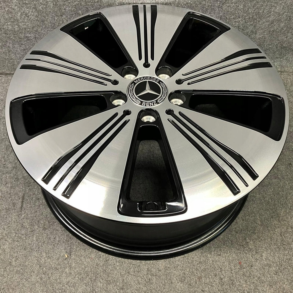 1x Alufelge 18 Zoll 7.5" 4x112 53 5ET A2434010100 Mercedes-Benz Eqa Amg FEL2630120290vh