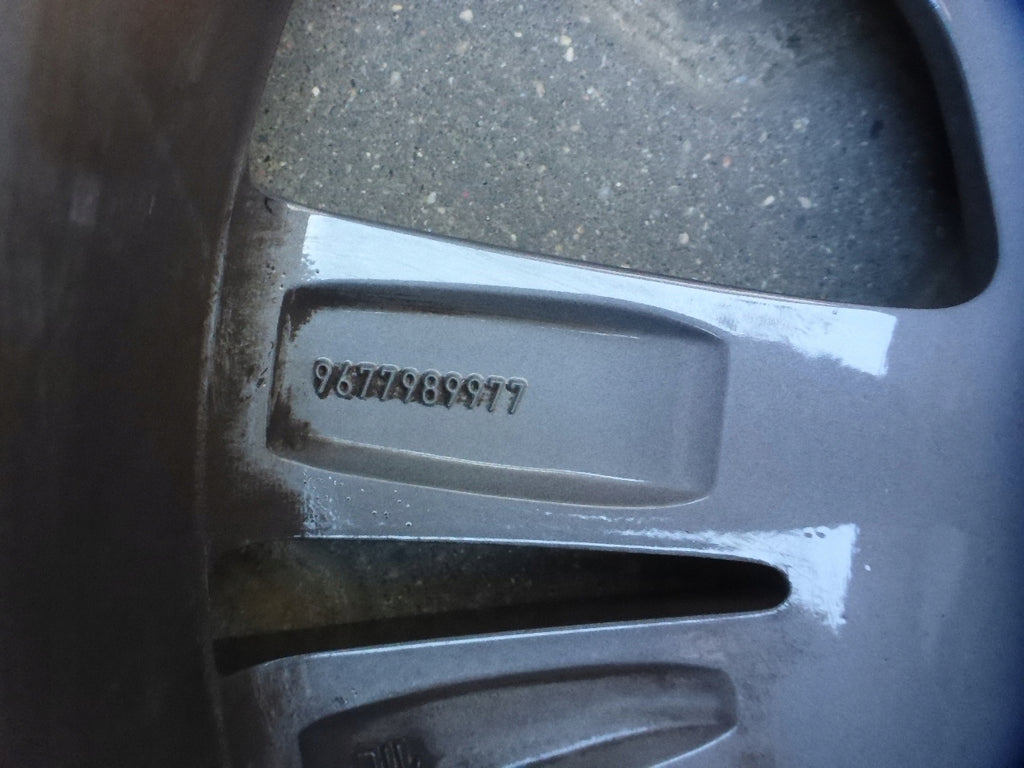 1x Alufelge 17 Zoll 7.0" 5x108 44ET 9677989977 Peugeot 308 Rim Wheel