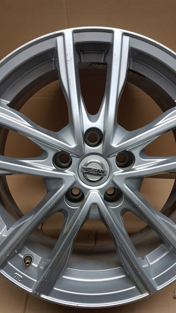 1x Alufelge 17 Zoll 7.0" 5x114.3 40ET KBA4094E260 Nissan Qashqai Rim Wheel