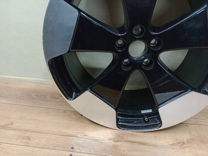 1x Alufelge 21 Zoll 10.0" 5x112 58ET Glanz 1T3801025S VW Rim Wheel FEL8794696483id