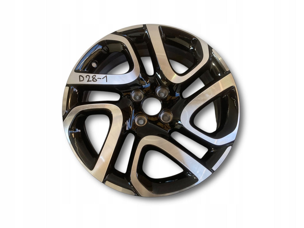 1x Alufelge 17 Zoll 6.5" 4x100 40ET 403005415R Renault Captur Clio 1 Rim Wheel