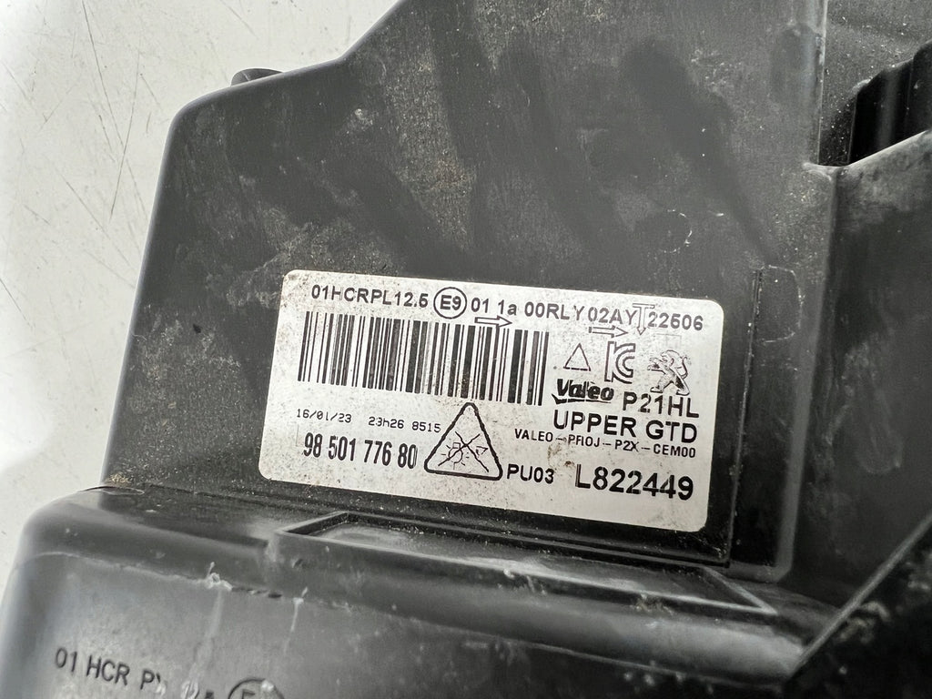 Frontscheinwerfer Peugeot 208 II 9850177680 Links Scheinwerfer Headlight SCH2207171465uy