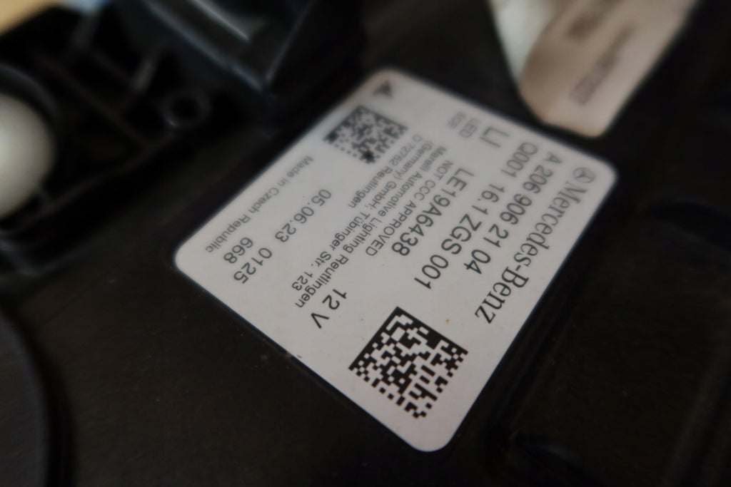 Frontscheinwerfer Mercedes-Benz W206 W2069062104 LED Links Headlight SCH3847650055be