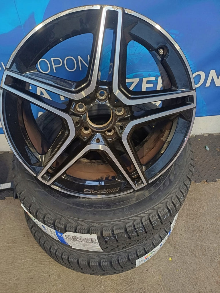 1x Alufelge 18 Zoll 7.5" 5x112 49ET Glanz A1774011500 Mercedes-Benz Cla Amg FEL7845159643mt