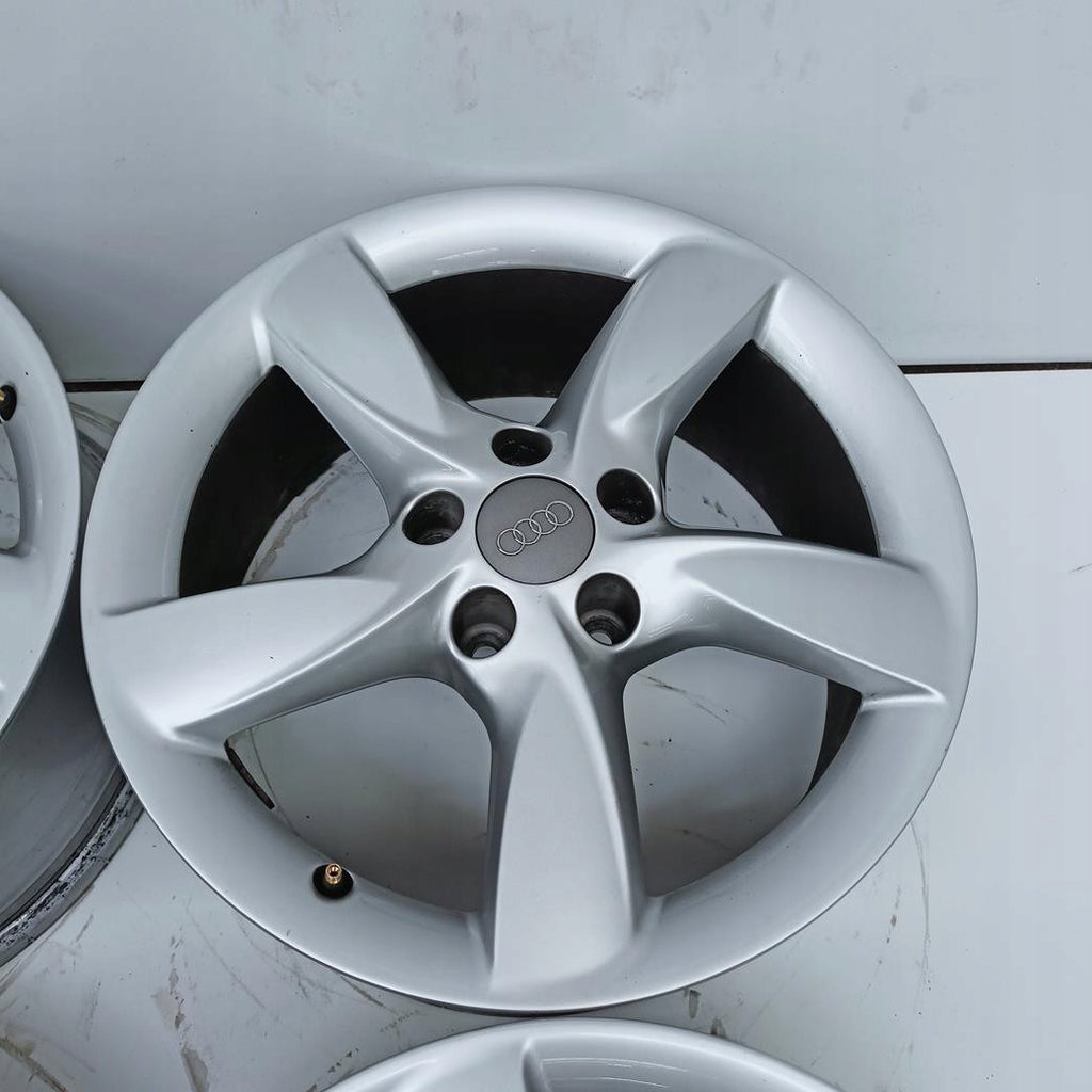 4x Alufelge 17 Zoll 7.5" 5x112 37ET Glanz Silber 4G0071497 Audi A6 Rim Wheel FEL4706882885gm