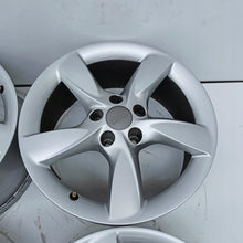 Laden Sie das Bild in den Galerie-Viewer, 4x Alufelge 17 Zoll 7.5" 5x112 37ET Glanz Silber 4G0071497 Audi A6 Rim Wheel FEL4706882885gm